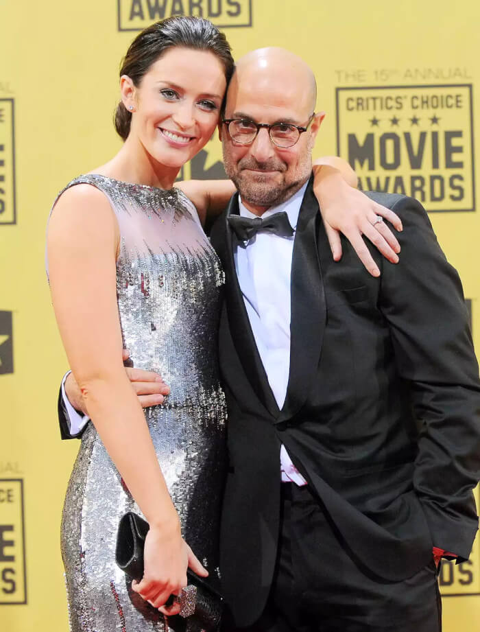 2. Emily Blunt and Stanley Tucci