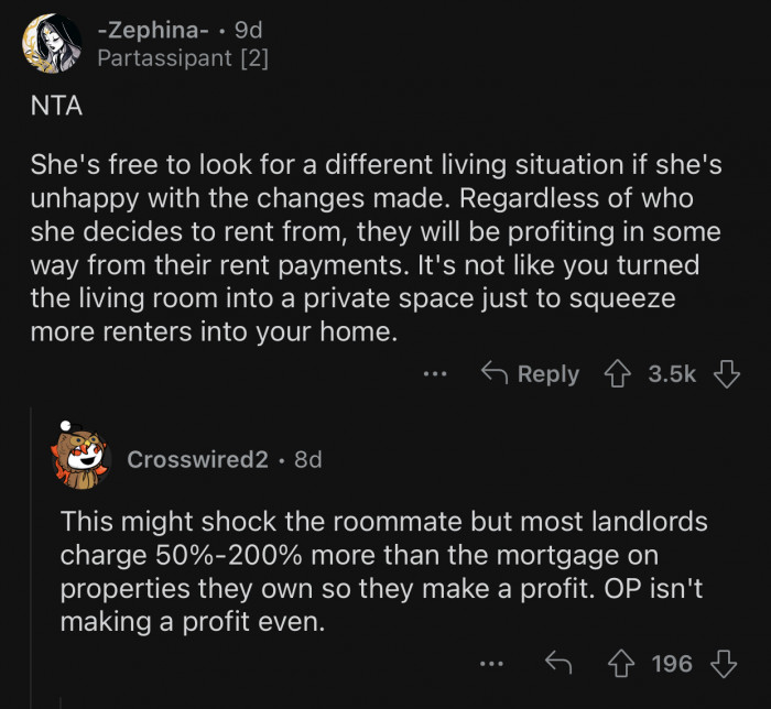 Redditor Called A Leech By Their Tenant/Roommate After Quitting Their