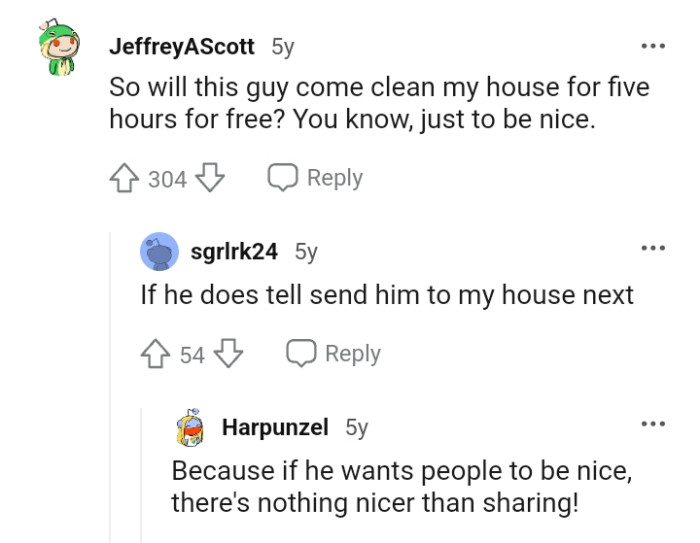 Redditors Marvel At Entitled Person Demanding That Artists Live With