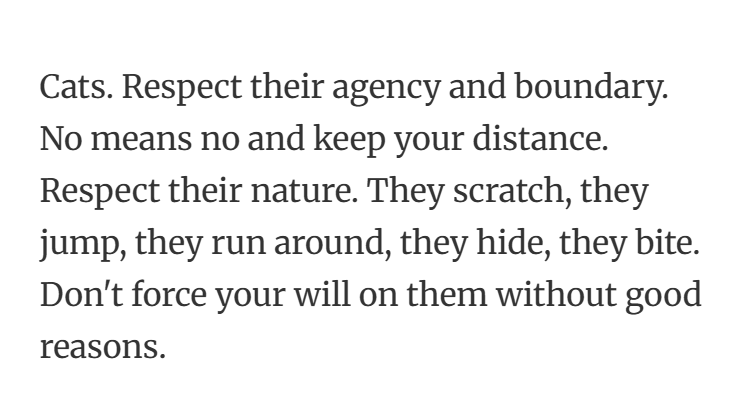 22. “Consent culture, but with claws.”