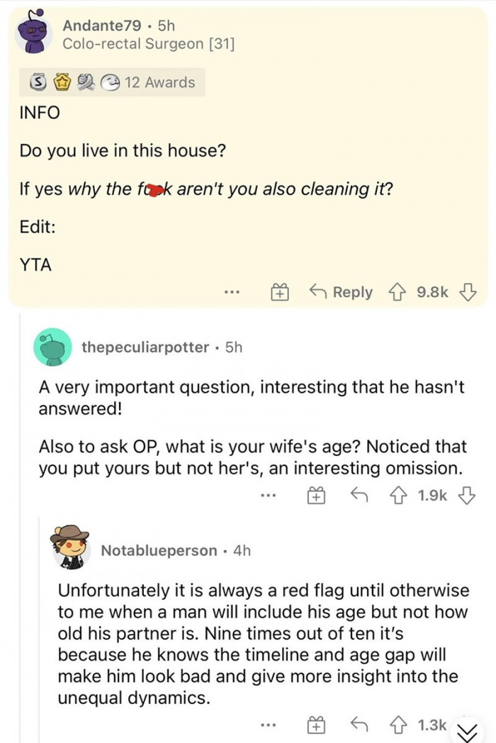 If you live in the house, you should also clean it