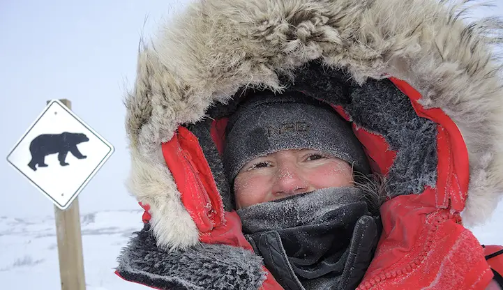 Despite enduring over 117 hours in extreme cold, she found the experience rewarding.