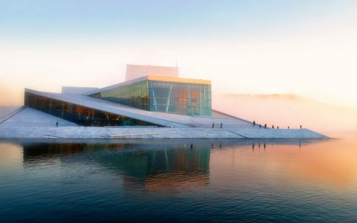 25. Oslo Opera House Designed In 1999 By Snøhetta And Finished In 2007