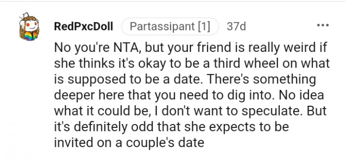 This Redditor does not want to go into speculation