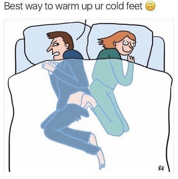 Cold feet