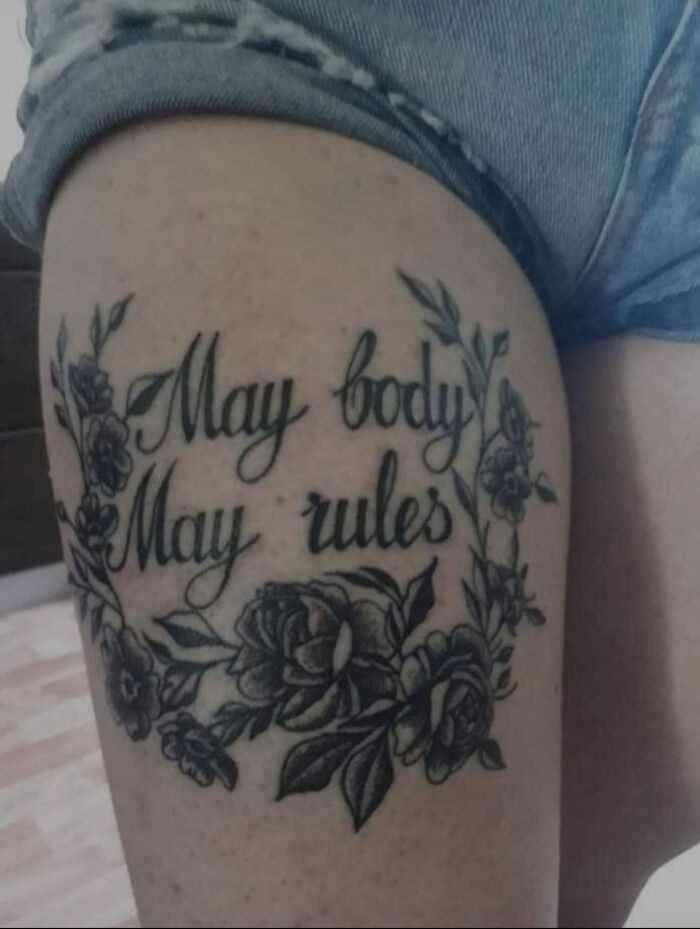 24. May Body, May Rules