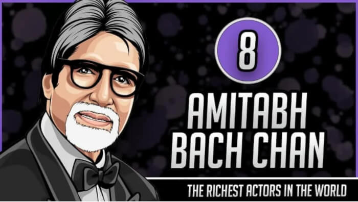 8. Amitabh Bachchan Worth $400 million