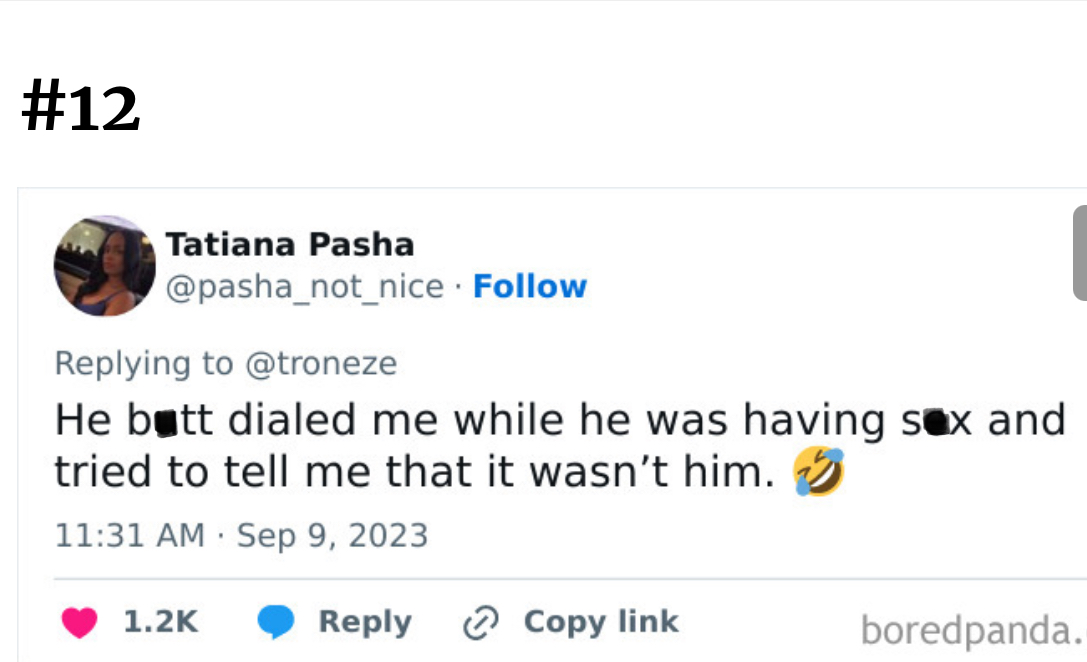 12. When his pocket gave her front-row seats to a scandalous secret. Spoiler alert: he still denied it