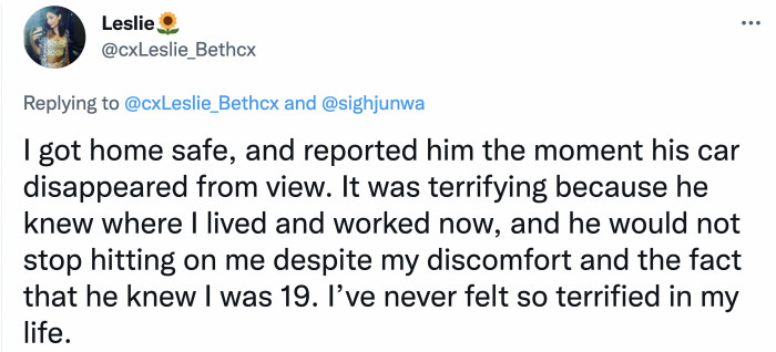 These kinds of experiences create trauma within women