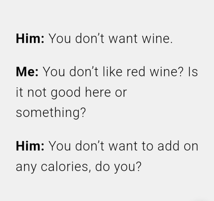 Wine or no wine?