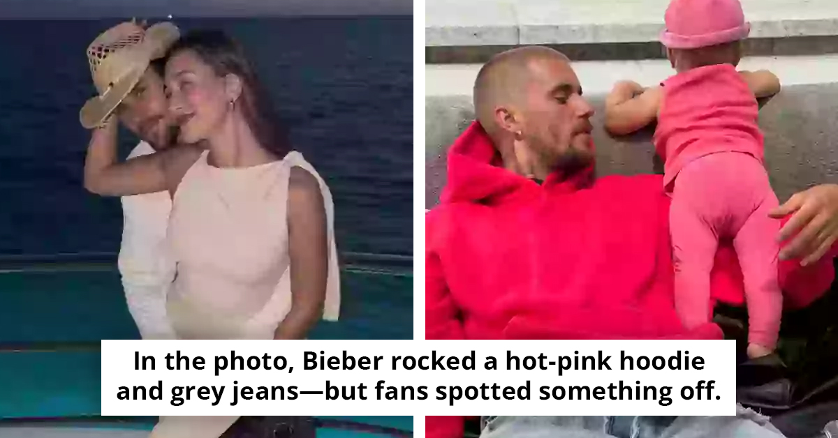 Justin Bieber’s Sweet Family Photo With Son Jack Sparks Backlash Over ‘Weird’ Wardrobe Detail