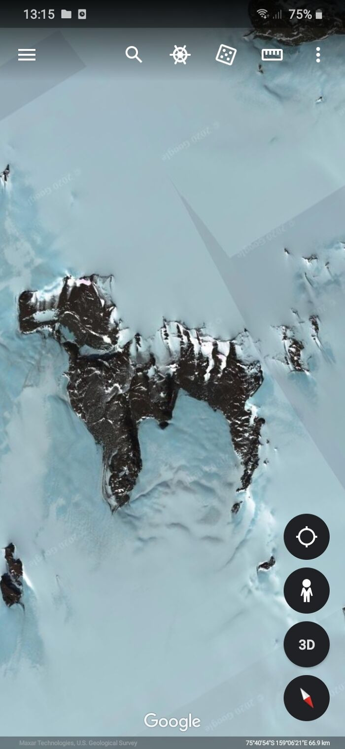 4. This Dog-Shaped Mountain In Antarctica