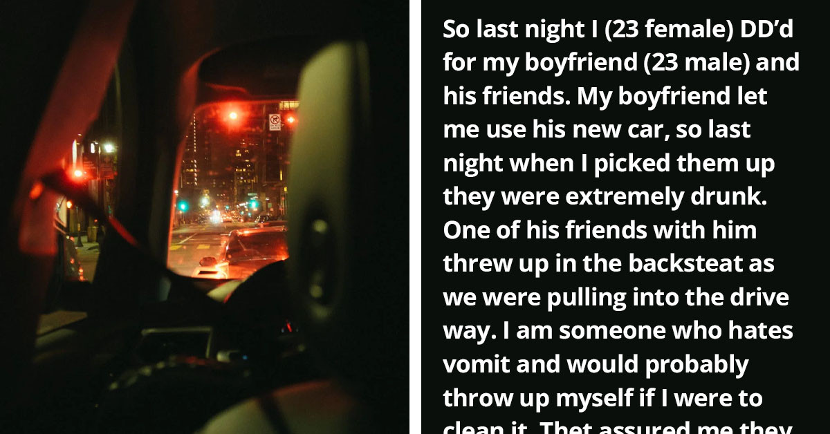 Girlfriend Was DD For Her Boyfriend In His Car When One Of His Friends