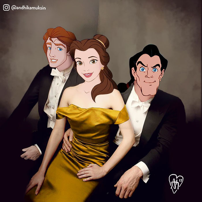 15. Belle and her suitors